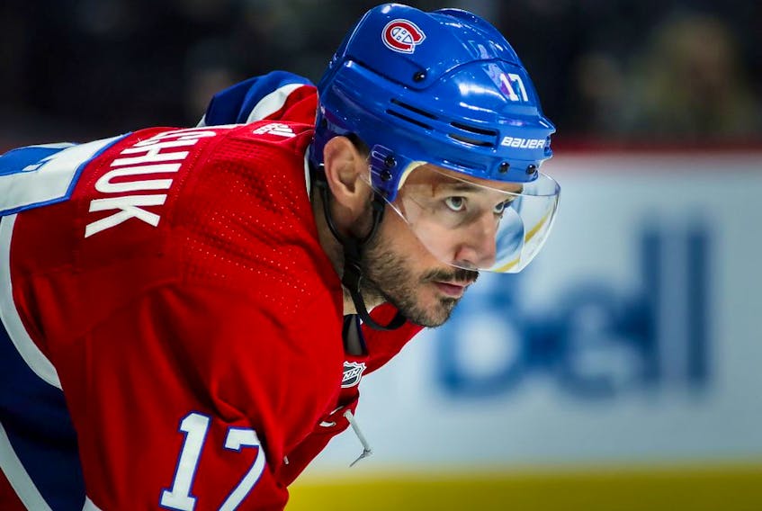 Canadiens GM Marc Bergevin traded Ilya Kovalcyuk to the Washington Capitals on Feb. 23 in exchange for a third-round pick at this year's NHL Draft. 