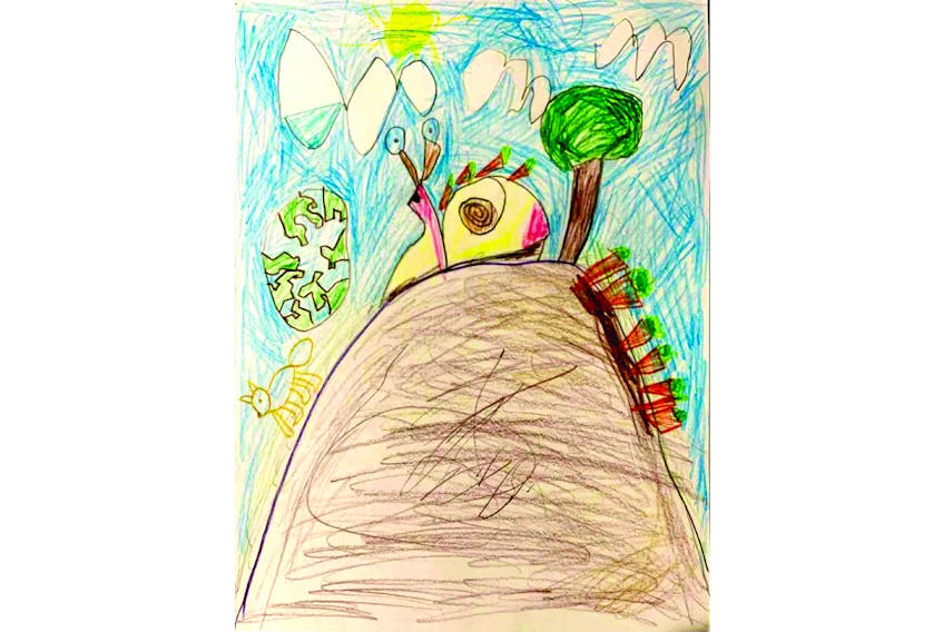 Picture of the Day by five-year-old Yubo Wang.