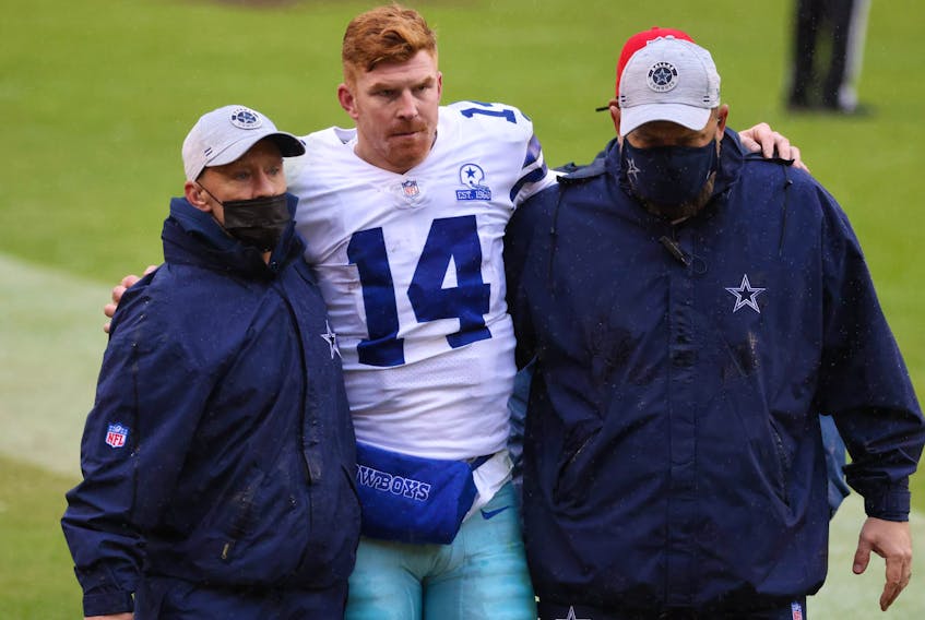 Dallas Cowboys quarterback Andy Dalton has been placed on the COVID-19/reserve list.