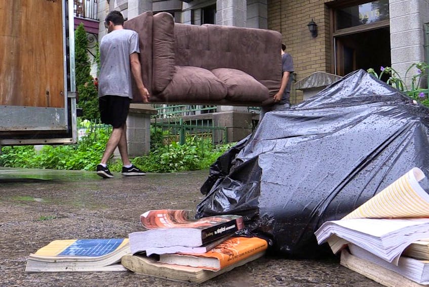 The weather did not cooperate for the annual migration that is known as moving day in Montreal on July 1, 2015.