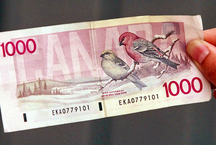 The $1,000 bill is among a number of old Canadian bank notes that will no longer be legal tender as of Jan. 1, 2021.