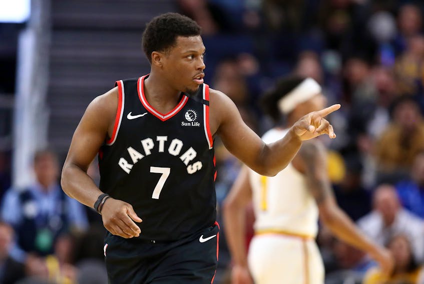 Raptors point guard Kyle Lowry is impressing during workouts.