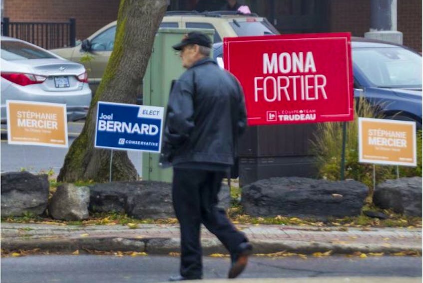  Federal election signs in Ottawa-Vanier: the safest Liberal seat in the country?