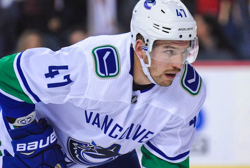  Sven Baertschi went unclaimed after being placed on waivers by the Vancouver Canucks on the weekend.