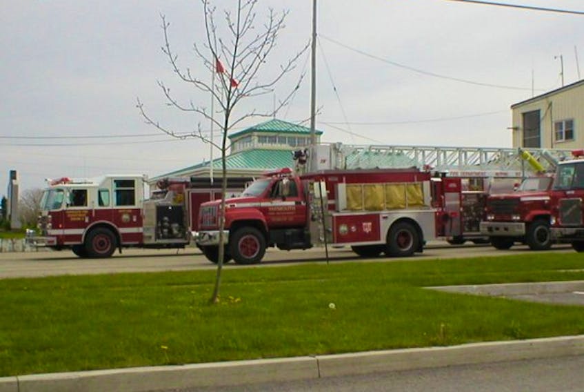 The Yarmouth Fire Department.
Dottie English photo from Yarmouth County Fire Departments Facebook Page