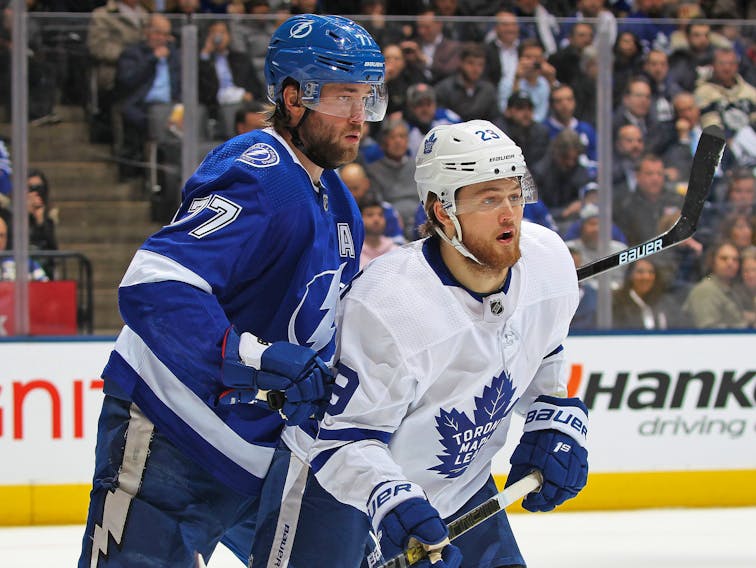 Victor Hedman of the Tampa Bay Lightning could miss is his playoff game against the Capitals.  
