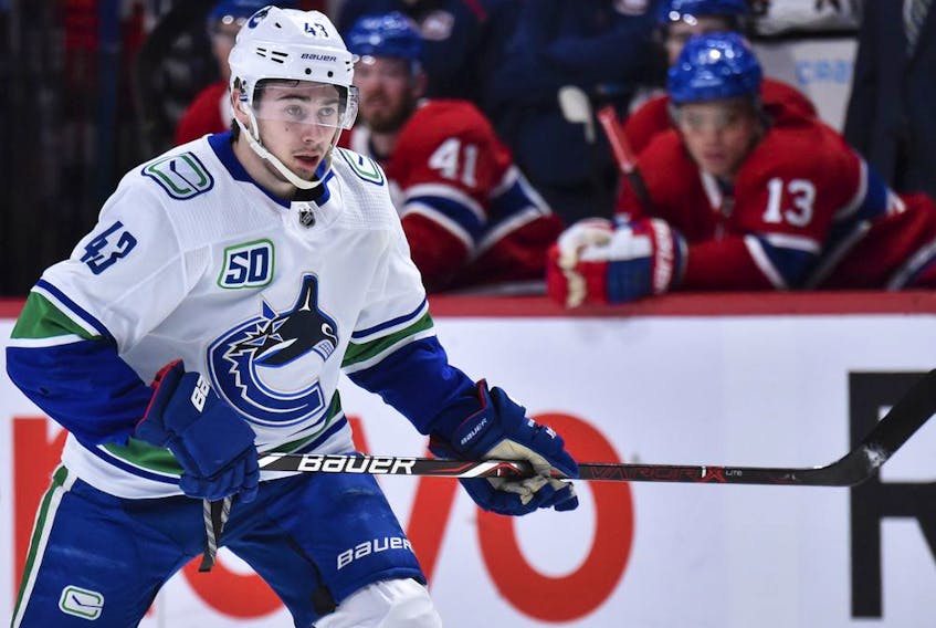 With Quinn Hughes on defence, the Vancouver Canucks appear to be moving closer to kissing the blue-line black hole goodbye.