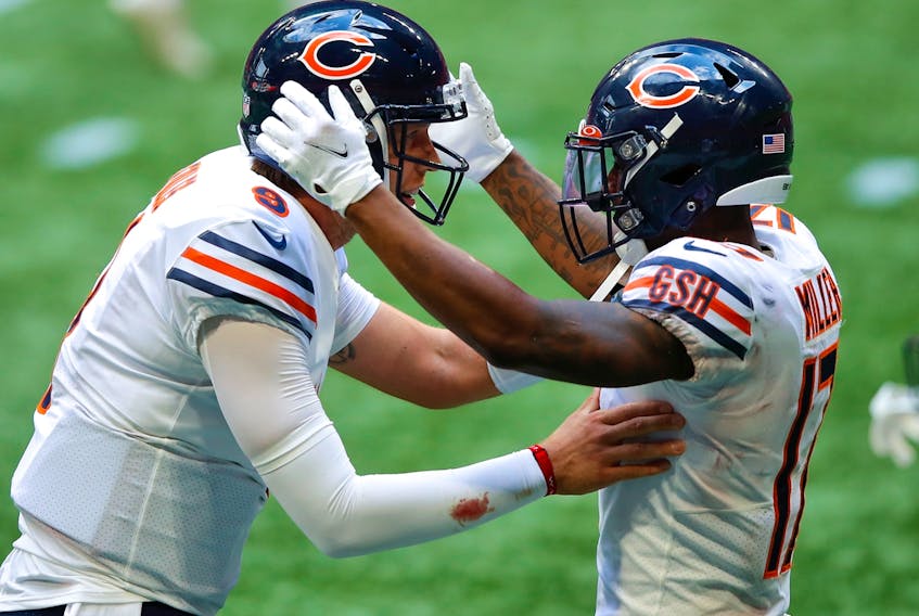 Nick Foles and Anthony Miller of the Bears have had their game against the Indianapolis Colts moved to 4:25 p.m. EDT