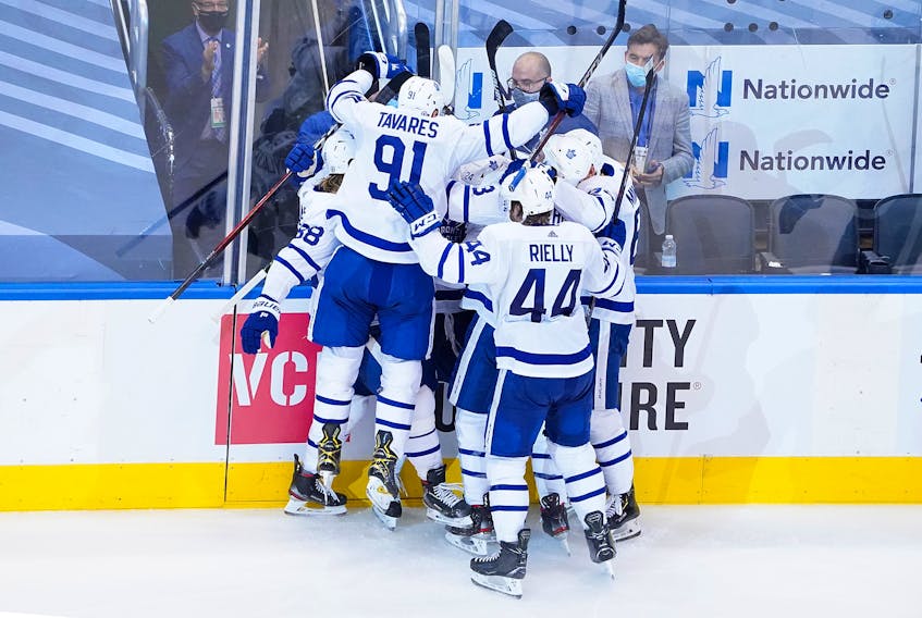 The excitement the Leafs showed following their OT victory on Friday was not lost on coach Sheldon Keefe, who said it was “beyond anything that I’ve seen from us.”  
