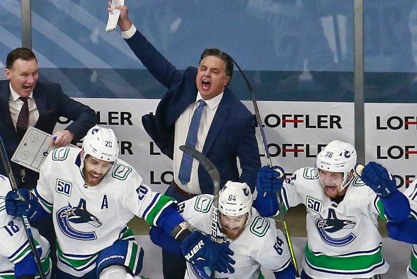 Jim Benning, the general manager of the Vancouver Canucks, has made it clear he wants to re-sign bench boss Travis Green to a new contract. His players want that to happen, too.
