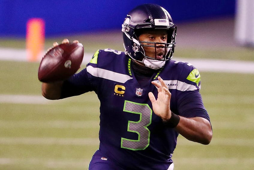 Quarterback Russell Wilson and the Seattle Seahawks are off to a 2-0 start after beating the Patriots on Sunday night. 