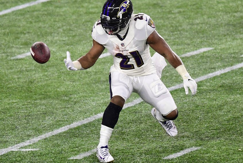 Ravens running back Mark Ingram will miss Thursdays game against the Steelers because of a positive Covid-19 test. 
