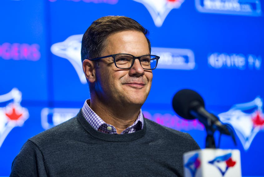 Toronto Blue Jays general manager Ross Atkins will be looking for some pitching this off-season. (ERNEST DOROSZUK/Toronto Sun)
