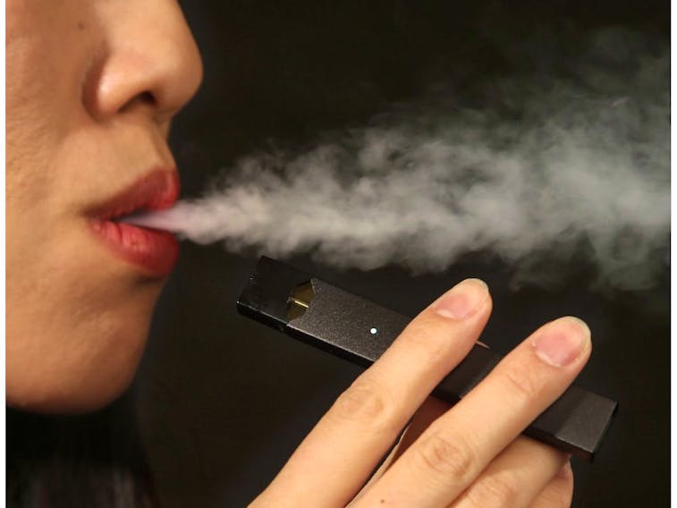 A JUUL vaping device.