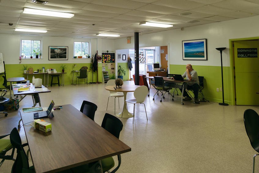 The Sackville Commons, located on downtown Main Street, provides entrepreneurs, artists, non-profit organizations and community groups with an affordable and accessible space to co-work and network. The Commons offers members access to work stations, meeting rooms, wi-fi, phone and photocopying service, and more.