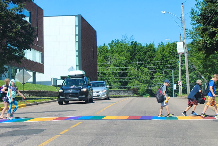 The Town of Sackville and Mount Allison University are discussing potential options for the Main Street crosswalk, which links the main area of the campus over to the meal hall.