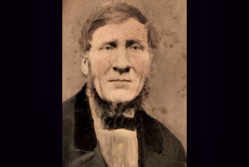 The Tantramar Heritage Trust is asking for the public's help in identifying the man in this photograph, which is part of its collection.