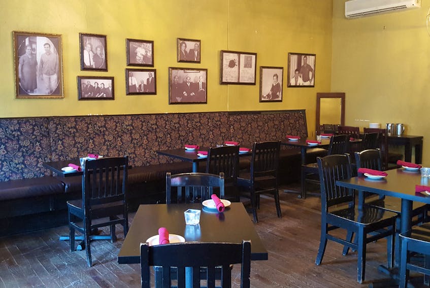 Joey’s Pizza and Pasta has been a fixture in downtown Sackville for nearly three decades. Pictured above is the spacious dining room area.
