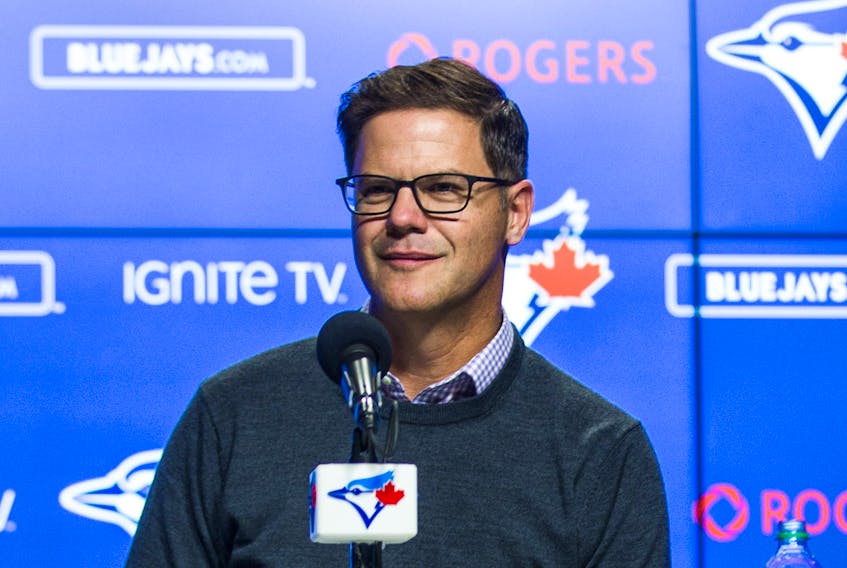 Toronto Blue Jays general manager Ross Atkins still has two years left on his contract. (ERNEST DOROSZUK/Toronto Sun)