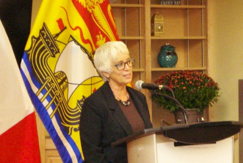 Finance Minister Cathy Rogers