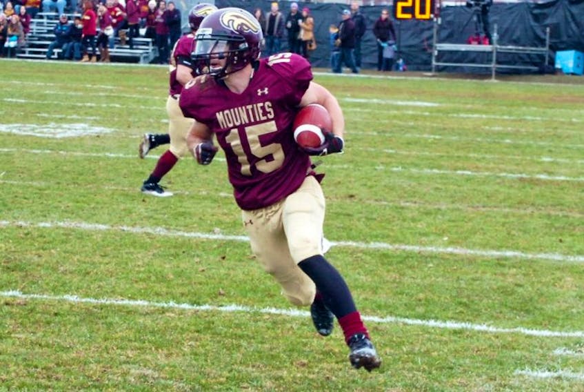 Although his time playing with the football Mounties is over, Sackville native Michael Bohan excelled both on and off the field.