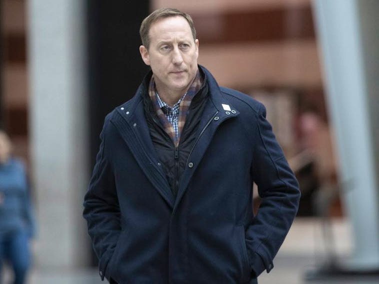 Peter Mackay arrives for an exclusive one-on-one interview with the Toronto Sun's Brian Lilley. (Stan Behal, Toronto Sun)