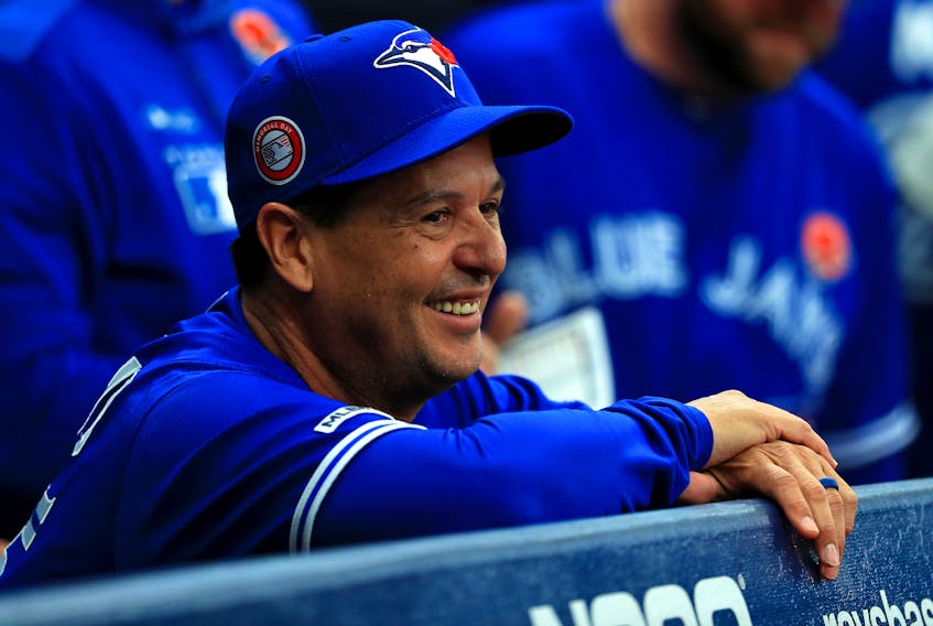 Blue Jays manager Charlie Montoyo has been in on the team's meetings in Arizona this week. (GETTY IMAGES)