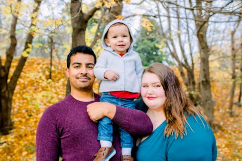 Adrianna and her partner Ricardo with their son Eli live in Newfoundland and Labrador. COLLEEN HULAN