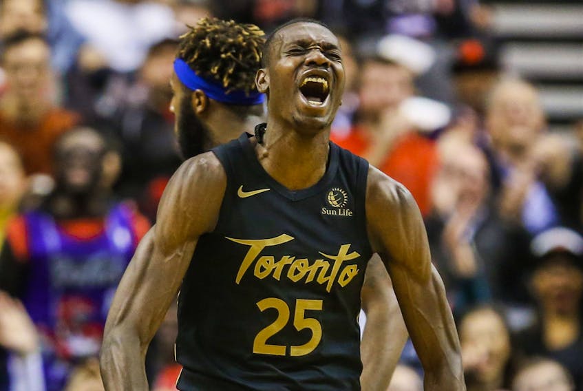 Toronto Raptors' Chris Boucher is making a push for more minutes.