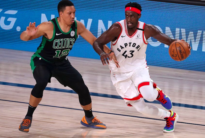 Raptors' Pascal Siakam received much criticism after the team's loss to Boston.