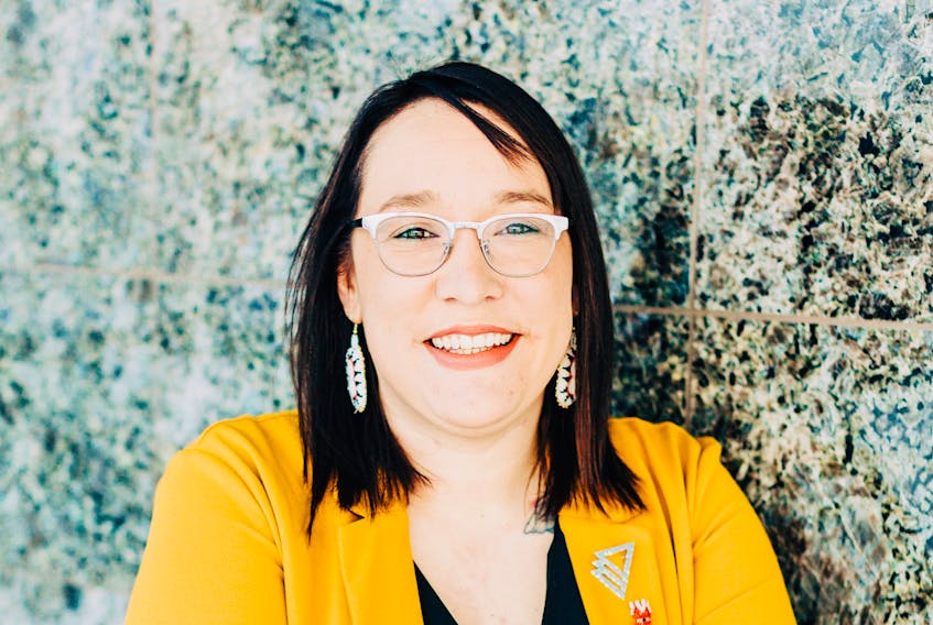 Jenelle Duval is a member of Eastern Owl and the arts and culture co-ordinator for the St. John's non-profit group First Light. — MADDIE MILLS PHOTO