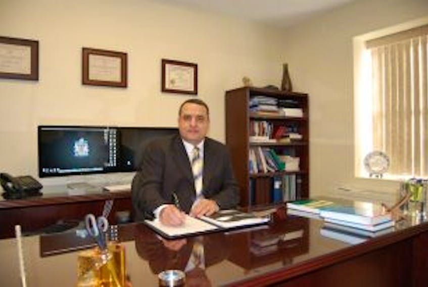 ['UPEI president Alaa Abd-El-Aziz']