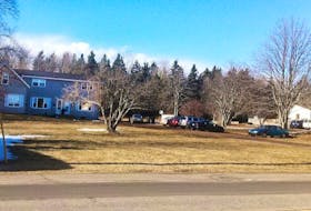A small apartment building on a large lot at 11-13 Pine Dr. in Charlottetown is the subject of a development proposal by Bevan Enterprises Inc. The proposal was rejected at Monday's council meeting.