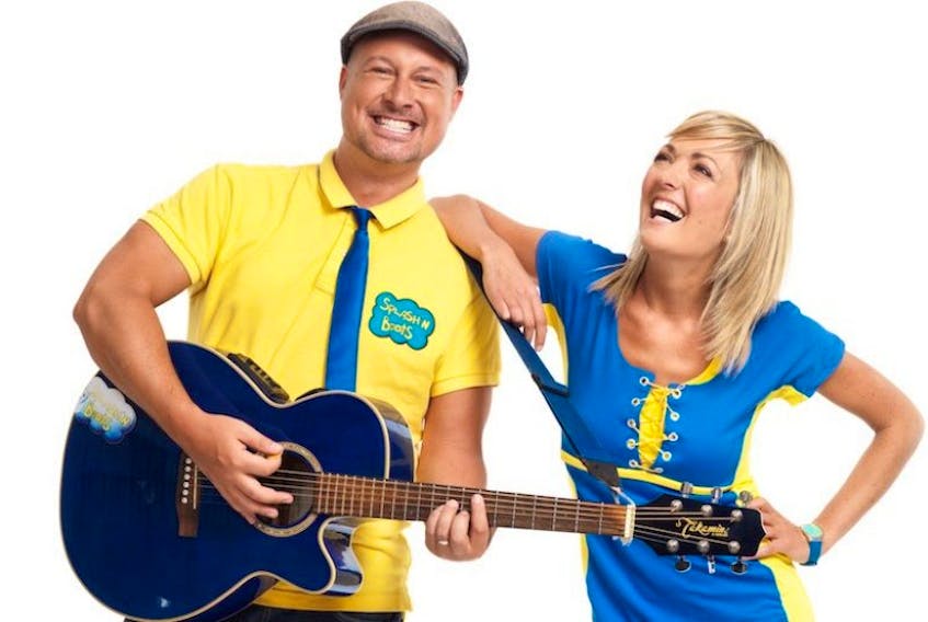 Nick Adams, left, and Taes Leavitt will be performing as Splash N’ Boots at Murphy’s Community Centre in Charlottetown on March 7. The show will start at 6:30 p.m. Tickets are available at the bowling lanes at Murphy’s Community Centre, online at <a href="http://www.boxofficepei.com" target="_blank">www.boxofficepei.com</a> and at the door.