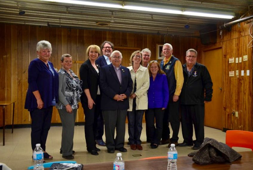 <p>All 10 candidates vying for Windsor council attended the Valley Journal-Advertiser’s election forum Sept. 28. Pictured are, from left, Anna Allen, Jackie Benedict, Laurie Murley, Scott Geddes, John Bregante, Shelley Bibby, Jim Ivey, Heather Donohue, Dave Seeley and Dan Boyd.</p>