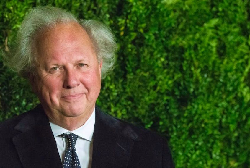 In this Nov. 15, 2016 file photo, Vanity Fair editor Graydon Carter attends The Museum of Modern Art Film Benefit tribute to Tom Hanks in New York. The magazine says its longtime editor Graydon Carter is leaving the magazine at the end of the year after 25 years at the helm. 