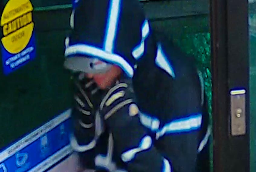 The Royal Newfoundland Constabulary is looking to identify this man in connection with a Oct. 19 armed robbery at the Esso Service Station on Newfoundland Drive. in St. John's.