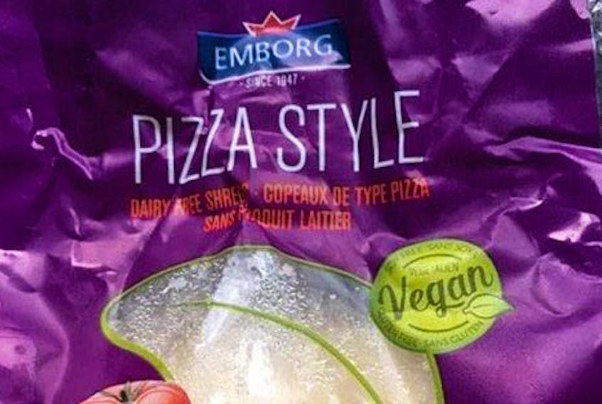 A recall is in place for Emborg brand Pizza Style Dairy Free Shreds due to them containing undeclared milk.