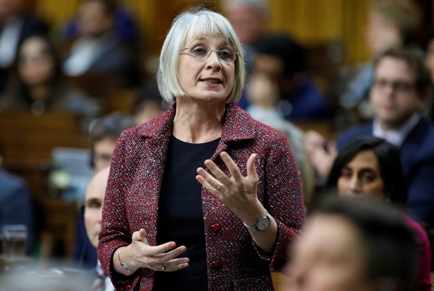 Canada's Minister of Health Patty Hajdu speaks during Question Period in the House of Commons on Parliament Hill in Ottawa, Ontario, Canada December 10, 2019. - REUTERS