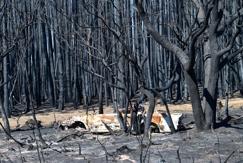 A general view of fire damage on Kangaroo Island, Australia, January 6, 2020. AAP Image / David Mariuz / via Reuters