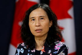Canada's chief public health officer Dr. Theresa Tam provides a novel coronavirus update during a news conference in Ottawa on Feb. 3, 2020.