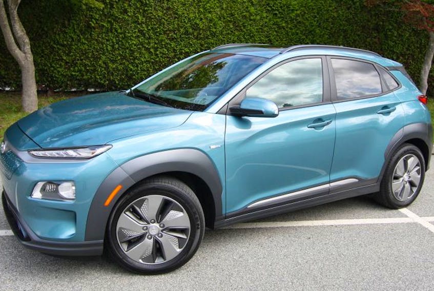 With a full-charge range north of 400 kilometres, the 2020 Hyundai Kona EV is a bona fide real-world electric crossover.— Andrew McCredie