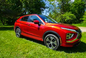The Mitsubishi Eclipse Cross allows you to access the what3words app offline. Brian Harper/Postmedia News