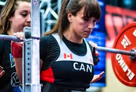 Melissa Garron Stone, of Tusket, Yarmouth County, came home from the International Powerlifting Federation (IPF) World Classic Powerlifting Championships in Sweden with world titles. She competed as a member of Team Canada. CONTRIBUTED/FILE PHOTO