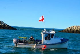 In this file photo, a Mi'kmaw-owned fishing boat sets lobster traps under a moderate livelihood licence. Four Nova Scotia Mi'Kmaw communities have announced moderate livelihood fisheries.