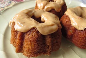 Autumn apple Bundts are a great dessert for any fall meal.