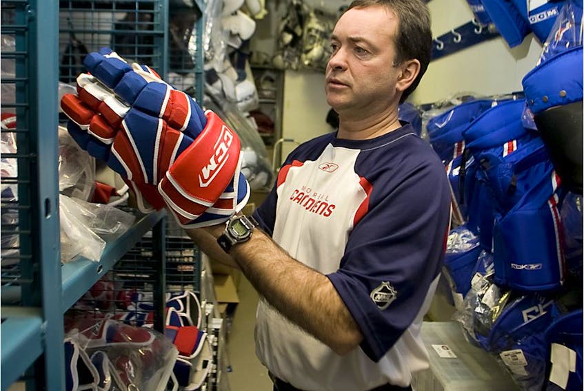 Equipment manager Pierre Gervais has a Stanley Cup ring from the Canadiens' last championship in 1993. He also worked as an equipment manager for Team Canada at four Olympic Games.