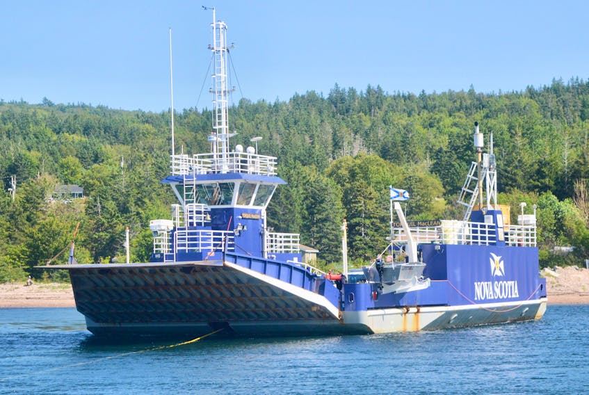 The Englishtown ferry has suspended its service until later this week due to what John Majchrowicz, manager of marine services for Nova Scotia’s Department of Public Works, described as "severe engine failure."