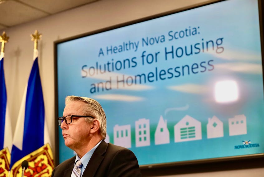 Premier Tim Houston and Municipal Affairs and Housing Minister John Lohr will make an announcement about housing today