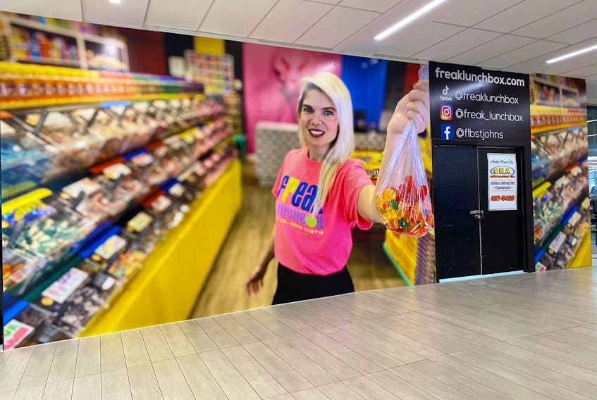 The Avalon Mall spilled the jellybeans that Freak Lunchbox will be setting up candy shop in the St. John's shipping centre in November 2021. (Avalon Mall Facebook photo)